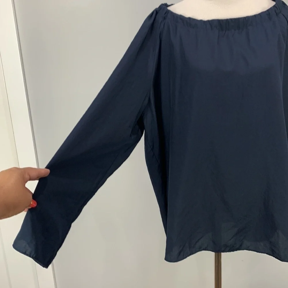 Need Supply Anton Blouse Navy